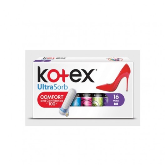 ТАМПОНИ "Kotex" 16бр /mini ultra sorb/