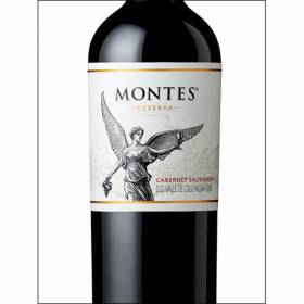 ВИНО Каберне Сов. "Montes"0.75л RESERVA /Чили/
